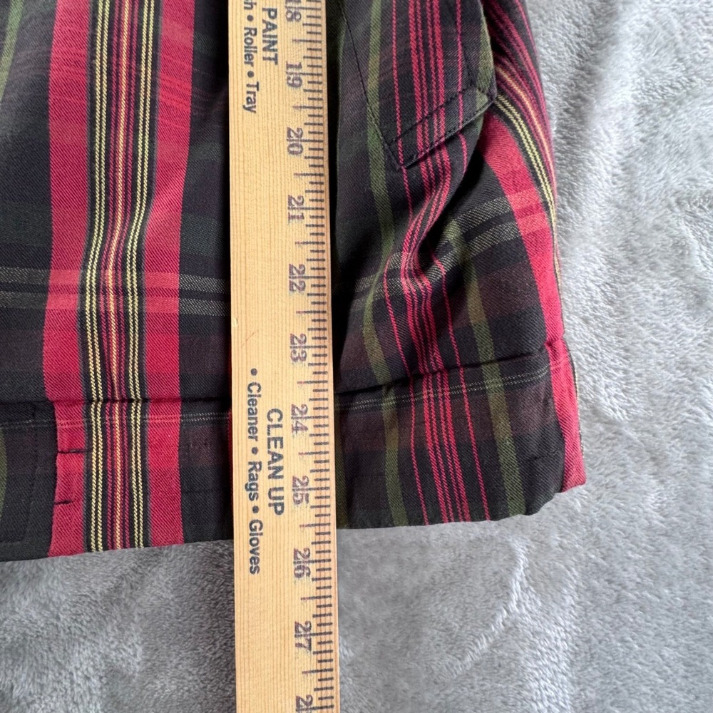 Vintage Plaid Harrington Golf Jacket Womens L‎ Grunge Preppy Tartan Retro - Picture 10 of 16